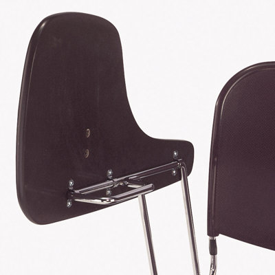 National Public Seating Hi Tech Ultra Compact Stacker with Tablet Arm