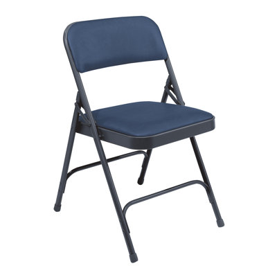 National Public Seating 1200 Series Vinyl Upholstered Folding Chair