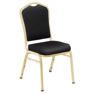 National Public Seating Series 9300 Fabric Silhouette Banquet Stacker with Box Designer Back