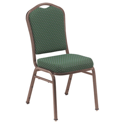 National Public Seating Series 9300 Fabric Silhouette Banquet Stacker with Box Designer Back