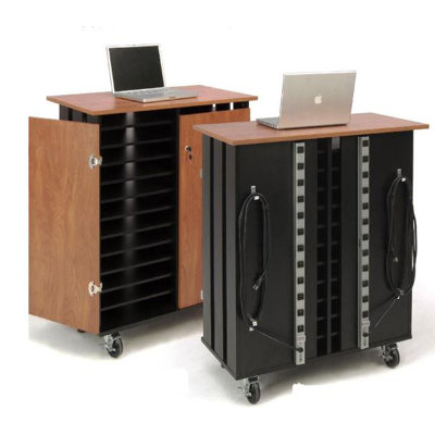 Oklahoma Sound Corporation Laptop Charging Storage Cart