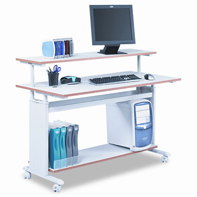 Safco Products Company MUV 48" W Height-Adjustable Workstation