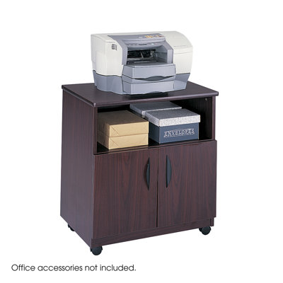 Safco Products Company Laminate Machine Stand with Open Compartment