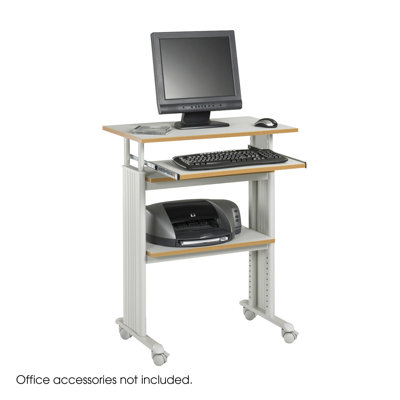 Safco Products Company MUV 30" W Height-Adjustable Stand-Up Workstation