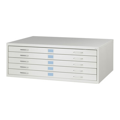 Safco Products Company Medium Facil Steel Flat File (with Optional Base)