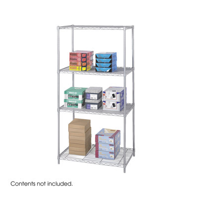 Safco Products Company Industrial Wire Starter Unit (36" x 24" Shelves)