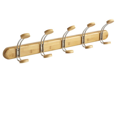 Safco Products Company Bamboo Wall Mount Rack
