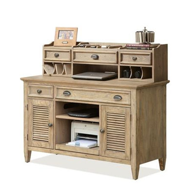 Riverside Furniture Coventry Credenza Desk with Hutch