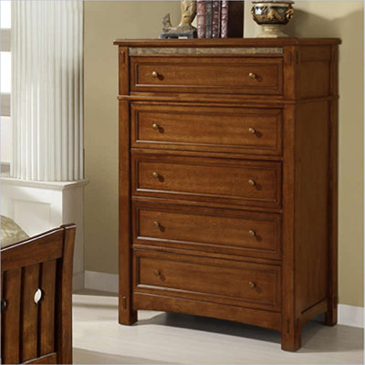 Craftsman Home 5 Drawer Chest by Riverside Furniture -image