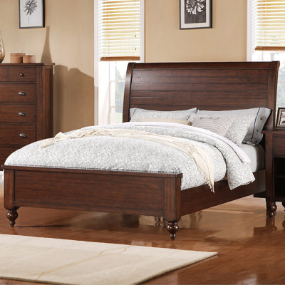 Castlewood Sleigh Bed by Riverside Furniture -image