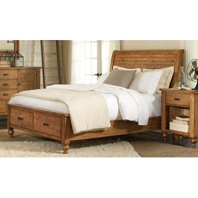 Summerhill Storage Sleigh Bed by Riverside Furniture -image