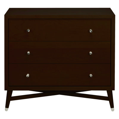 DwellStudio Mid-Century Two Piece Crib Set in Espresso