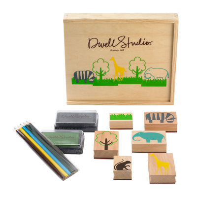 DwellStudio Zoo Stamp Set
