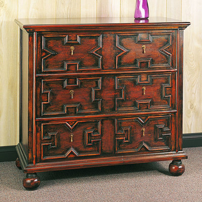 Lu Pan 3 Drawer Dresser by Wayborn -image