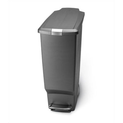 simplehuman Slim Plastic Step Can