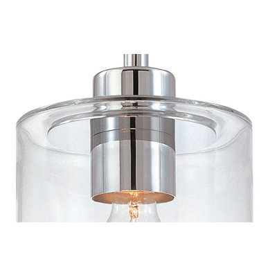 Sonneman Transparence 1 Light Mini Pendant