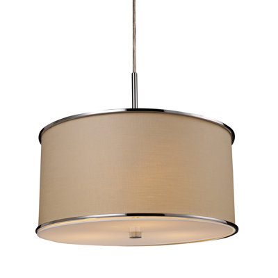 Elk Lighting Fabrique 3 Light Drum Pendant