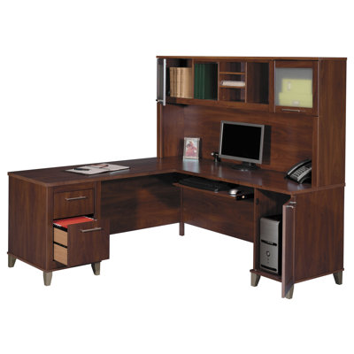 Bush Industries Somerset 35.8" H x 71" W Desk Hutch