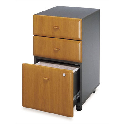 Bush Industries Advantage Series-Medium Cherry Three Drawer File (assembled)