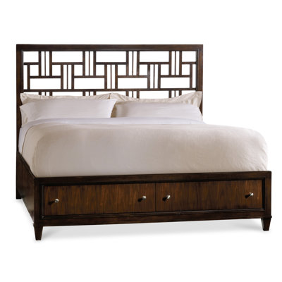 Ludlow Fretwork Storage Bed by Hooker Furniture -image