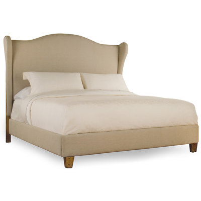 Sanctuary Upholstered Wingback Headboard by Hooker Furniture -image