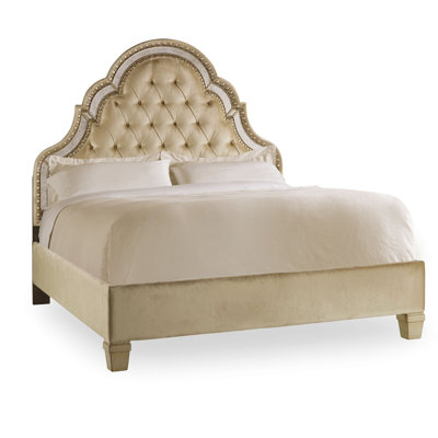 Sanctuary Queen Upholstered Bed by Hooker Furniture -image