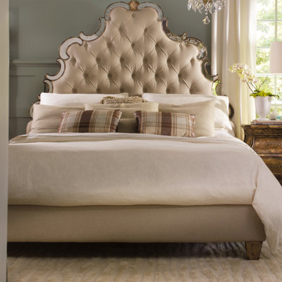 Sanctuary Tufted Bed by Hooker Furniture -image