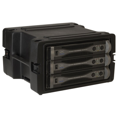 SKB Cases 6U Roto Rolling Rack in Black