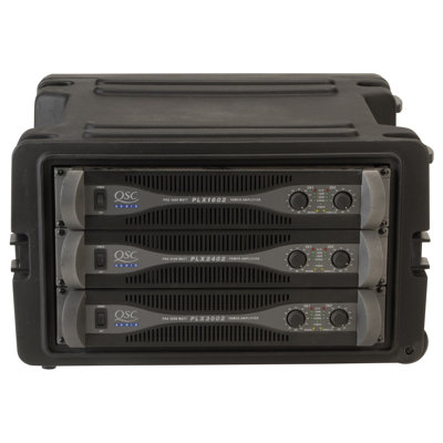 SKB Cases 6U Roto Rolling Rack in Black