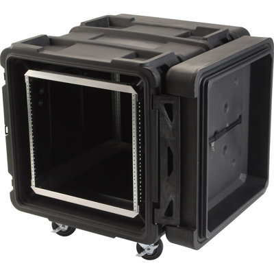 SKB Cases 24" Deep 10U Roto Shock Rack in Black