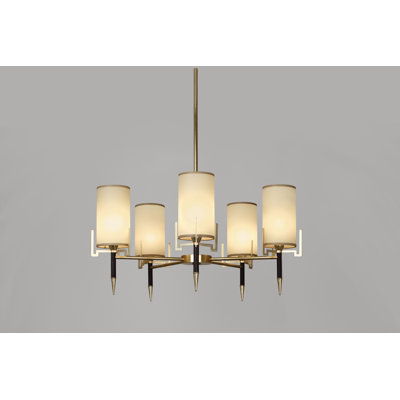 Robert Abbey Emile 5 Light Chandelier