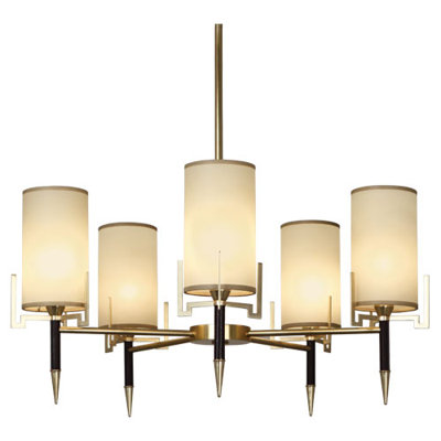 Robert Abbey Emile 5 Light Chandelier