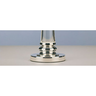 Robert Abbey Lucidity Accent Table Lamp in Acrylic with Silver Plated Accents