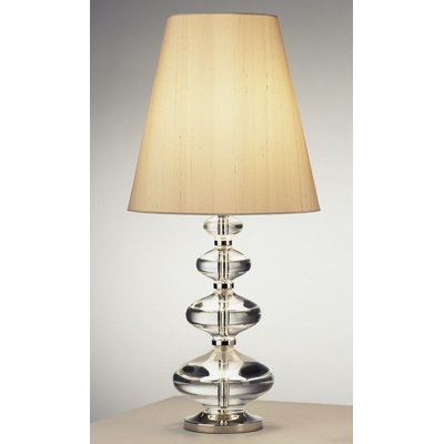 Claridge Legume Table Lamp with Oyster Gray Shade