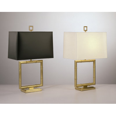 Robert Abbey Jonathan Adler Meurice Table Lamp in Antique Natural Brass