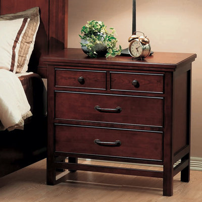 Willow Creek 4 Drawer Nightstand by Winners Only, Inc. -image