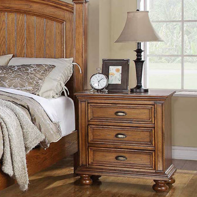 Newport 3 Drawer Nightstand by Winners Only, Inc. -image