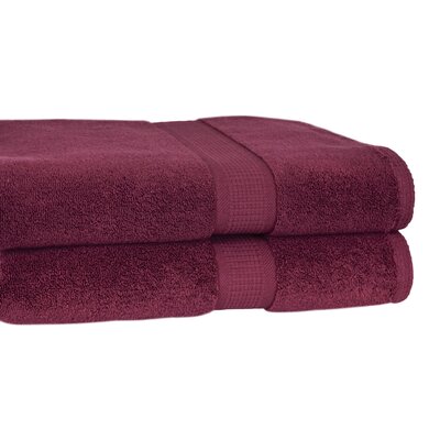 Calcot Ltd. 100% Supima Zero-Twist Cotton 2-Piece Oversized Bath Sheet 