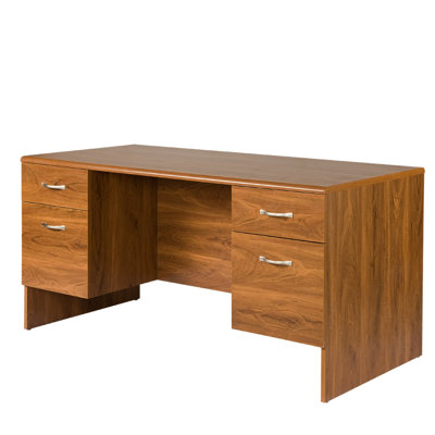 Home & Office Furniture Office Adaptations Executive Desk with Double ...