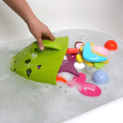Boon Frog Pod Bath Toy Scoop in Green