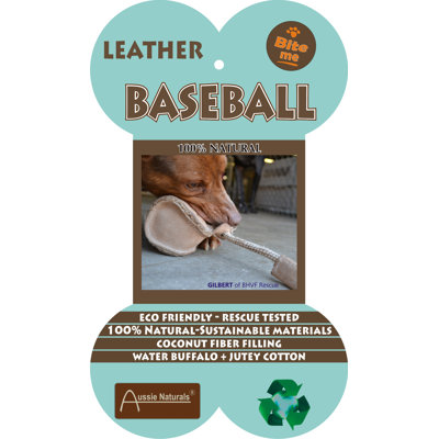 ABO Gear Baseball Dog Toy