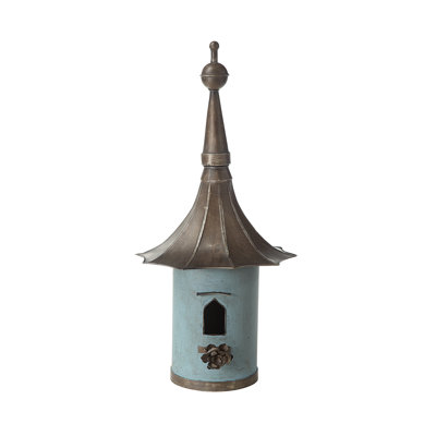 creative co op secret garden freestanding bird house creative co op secret garden freestanding bird house