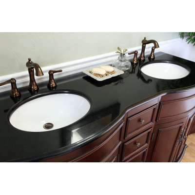 Bellaterra Home Barrington 62" Double Vanity Set
