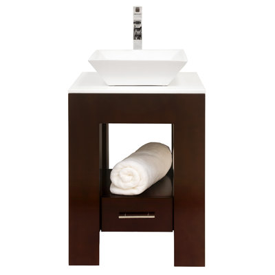 Wyndham Collection Amanda Bathroom Vanity Set