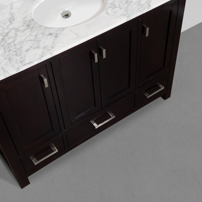 Wyndham Collection Abingdon 48" Single Bathroom Vanity Set