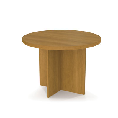 Bestar 42" Round Conference Table - 1" Thick Top
