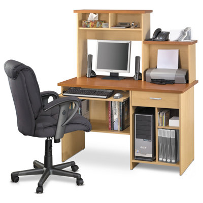 Bestar Active Computer Station in Copper Cherry