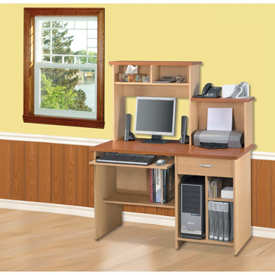 Bestar Active Computer Station in Copper Cherry