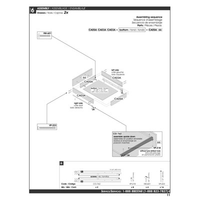 Bestar Hampton Executive Desk