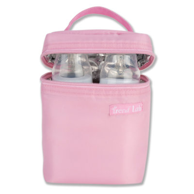 Trend Lab Bottle Bag in Pink